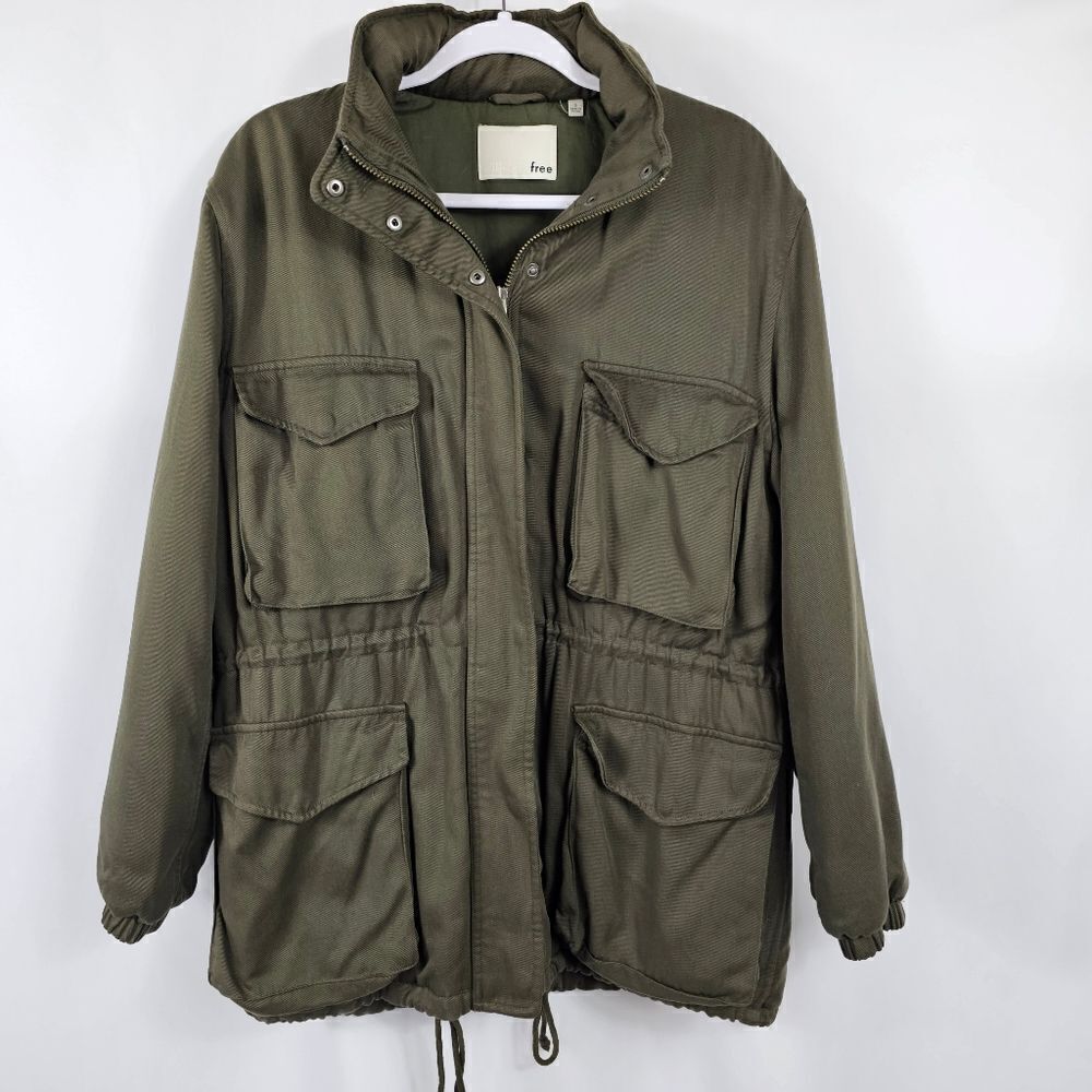 Aritzia Wilfred Military Jacket in Green size 2